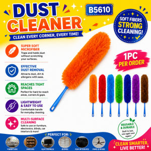 HOUSEHOLD CLEANING MICROFIBER ANTISTATISTIC FEATHER DUST/FOR ALLCLEANINGPURPOSES