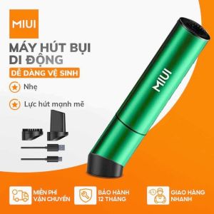 Máy hút bụi xe hơi MIUI HEPA 40W 9000Pa không dây pin sạc vòi hút xoay 360 độ độc đáo tiện lợi nhỏ gọn