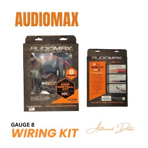 AUDIOMAX GAUGE 8 WIRING KIT