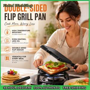 Vodool Hot Sandwich Maker Nonstick Grilled Cheese Maker High Temperature Resistant Multifunctional for Breakfast Pancakes Toast Omelets