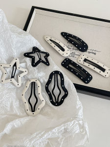 สาวหวานและเย็นหัวใจลายจุดกลวงเมฆกิ๊บหญิงระดับ high-end หน้าผากด้านข้างคลิปเรียบคลิปบีบีกิ๊บกิ๊บติดผม