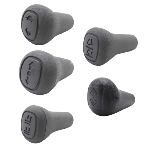 5pcs Forklift Handle Leverage Knob Set Sturdy Construction Suitable for Improved Efficiency and Professional Appearance
