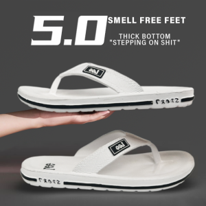 Mens slippers new fashion summer herringbone slippers Slipper beach non -slip off -slip slippers mens sandals