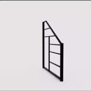 {SG Sales} Double Decker Bed Frame Double Bed Loft Bed Iron Art Elevated Bed Height-Adjustable Bed Small Apartment Student Apartment Bed Table Upper and Lower Bunk