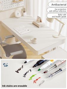 แผ่นรองโต๊ะ Pelindung Mata แผ่นรองปูโต๊ะกันน้ำกันลื่นสำหรับนักเรียนสำนักงานบ้านและใช้ในโต๊ะคอมพิวเตอร์