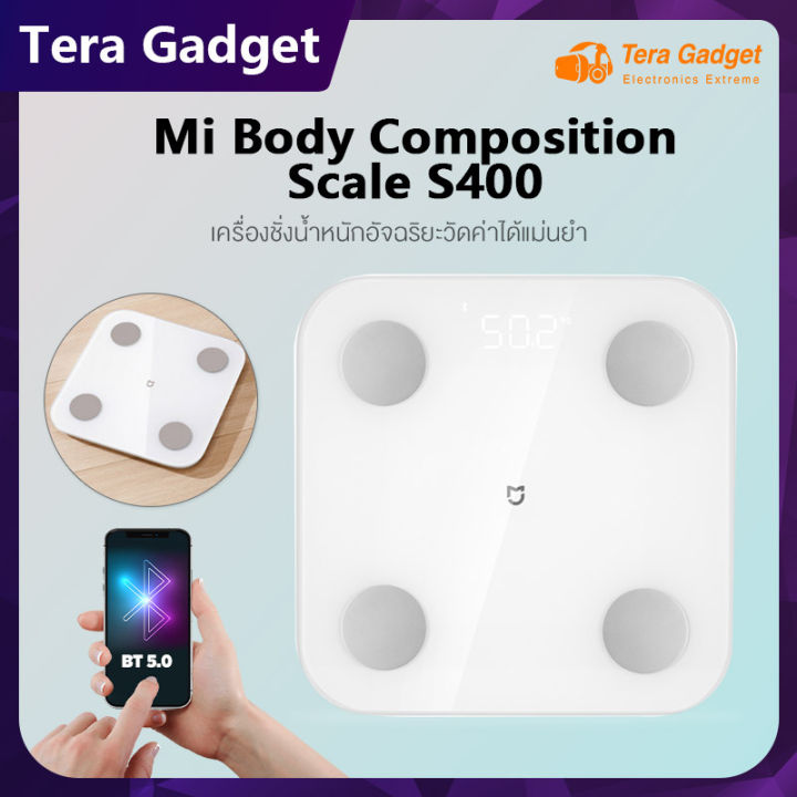 Xiaomi Mi Body Composition Scale S400 / Smart Scale 2 ที่ชั่งน้ำหนัก ตา