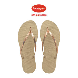 Havaianas Women You Metalic Flip Flops - Sand Grey