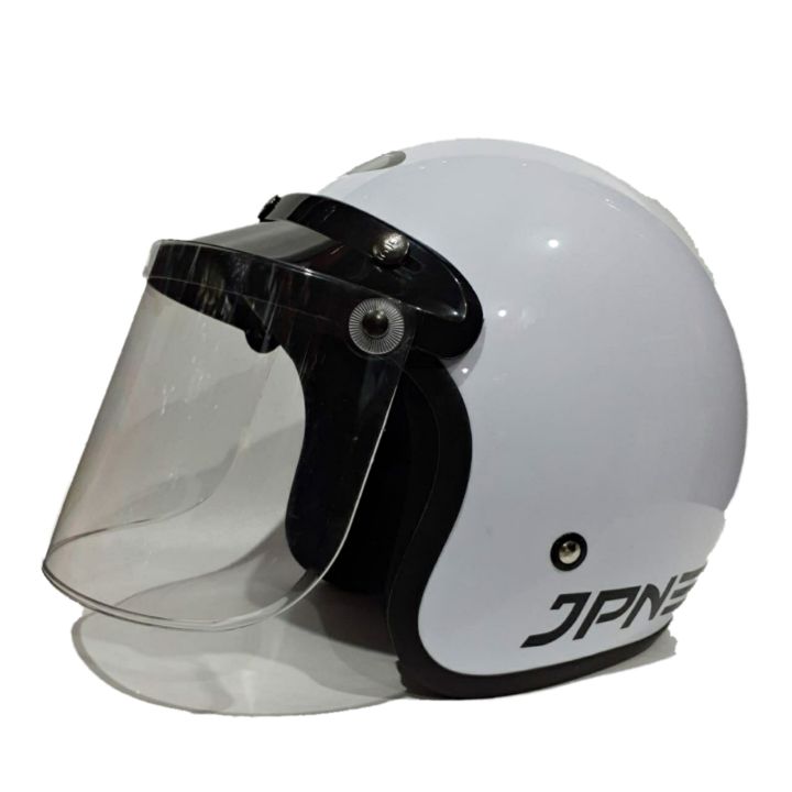 Helm%20bogo%20jpn%20arc%20retro%20putih%20kaca%20datar%20flat%20visor%20-%20Image%203