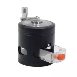 เครื่องบด Grinder บดสมุนไพร เครื่องบดโลหะผสมสังกะสี 4 ชั้น อลูมิเนียมอัลลอยด์ 63 mm เครื่องบดสมุนไพร แบบพกพา