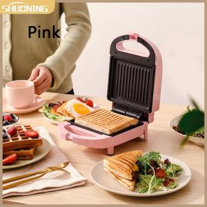 Sandwich Maker Household Small Baking Machine Multifunctional For Breakfast Bread Waffles Waffles Crepe Baking Machine/toaster/toaster oven/bread maker