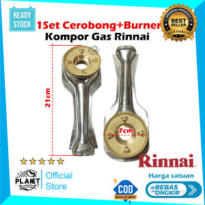 Cerobong + Burner 1set Kompor Gas Rinnai