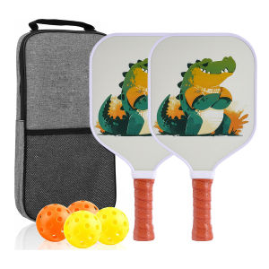 🇸🇬 [Ready Stock]children pickleball Paddles kids Carbon Fiber and Graphite Face Non-Slip Grip USAPA Approved