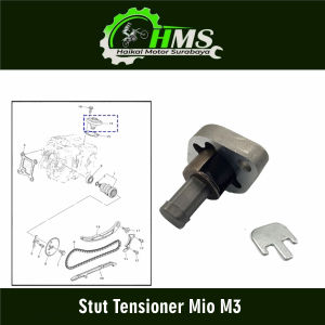 Stut Tensioner Mio M3 "A" - Setelan Stud Rantai Rante Keteng Kamrat Kamprat Yamaha Mio J Mio 125