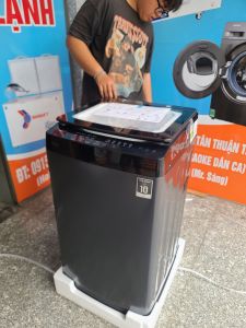 Máy giặt AQUA lồng đứng 8kg AWM8-316K mới 100% nguyên thùng. giải pháp giặt dũ tiện lợi.