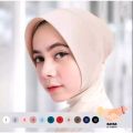 Ciput Inner Bandana Topi Marsha Marsya Non Cepol Pad Ped Pet Kain Strech Dalaman Hijab Instan Bahan Jersey Jersy Jilbab Kerudung Premium Bahan Jersey Anti Budeg Anti Pusing Anbud Anpus Antem. 