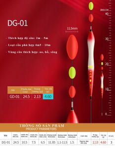 Phao lửng câu đài Mắt Thần chuyên săn hàng
