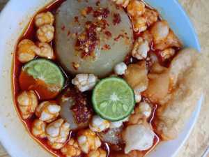BOCI EXTRA PEDAS | Baso aci isi ayam suwir pedas | boci asap dapur pedas | boci paket murah