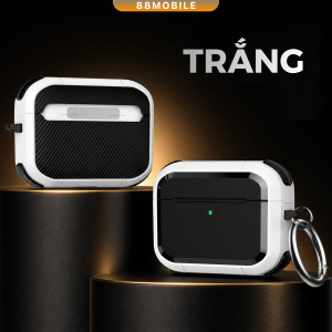Vỏ Bảo Vệ Ốp AirPod Armor Chống Trượt Chống Trầy Sạc Không Dây 1/2/3/4/Pro 2/Pro 3 I 88Mobile