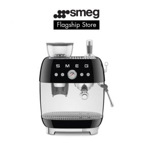 SMEG Espresso Coffee Machine with Integrated Grinder Available in 6 Colours with 2 Years Warranty
