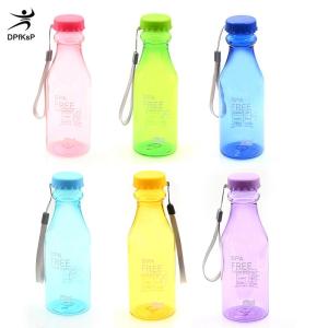 DP👓🧤🎾 500ml BPA free xách tay chai nước leakproof Ấm đun nước bằng nhựa cho du lịch