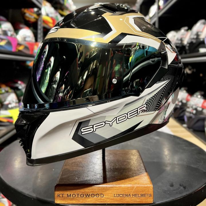 SPYDER STRIKE V2 S5 ENERGY Full Face Dual Vis…
