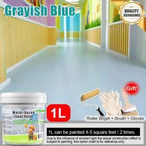 【24 hour shipping】epoxy sand floor paint epoxy floor paint heavy duty epoxy paint waterproof toilet floor coating painte poxy colour sand exposy paint cement cat lantai simen  epoxy flooring coating epoxy colored sand ipoxy floor paint  地坪漆 地平漆 环氧彩砂地坪漆
