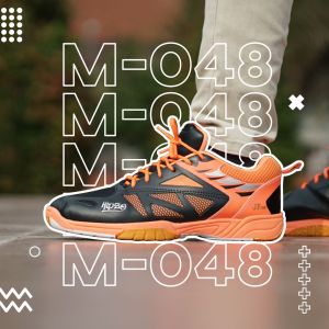 Sepatu Pria Badminton Hipzo M-048 Sepatu Olahraga Lari Senam Yoga Sneakers