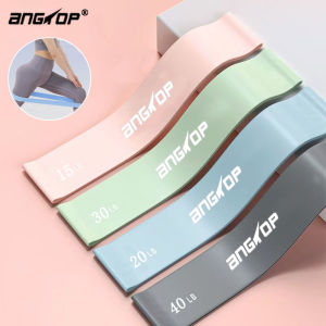 （ยืด 4 เท่า） วัสดุลาเท็กซ์ 4.5mm ยางยืดออกกำลัง ZHONGOU ออกแบบหนาขึ้น อุปกรณ์ฟิตเนสมี resistance band