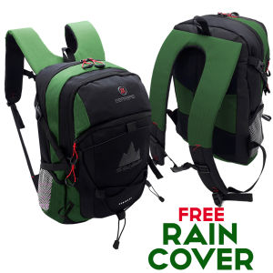 Tas Ransel Pria Distro 35 Liter Tas Punggung Cowok Bonus Rain Cover Kantong Laki Gearbag Series 05
