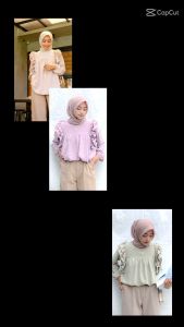 NAYRA BLOUSE ATASAN WANITA CRINKLE BLOUSE TERBARU KEMEJA BLOUSE KEMEJA POLOS G16