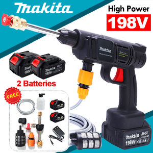 Pressure Washer Heavy Duty Cordless Pressure Washer Spray Gun Rechargable Sale Lithium Battery Charge Car Washing Electric Tool Car Washer High Pressure WIth Foam Car Washer Machine Portable Made In Japan Portable