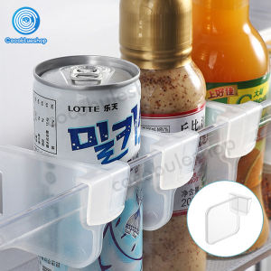 ที่แบ่งช่องในตู้เย็น จัดระเบียบในตู้เย็น จัดระเบียบตู้เย็น ที่กั้นขวดในชั้นวางตู้เย็น แบ่งช่องในตู้เย็น ปรับได้ วัสดุ PP