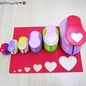 WP💓💛💖 Cute Paper Shaper Cutter DIY Cards Making Heart-shaped Hole Punch Convenient Scrapbooking Gifts Handmade