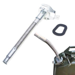 Heavy Duty Fuels Can Spout Flexible Nozzle For Secure Connection Fuels Container Long Nose Jerry Can Spout Replacement