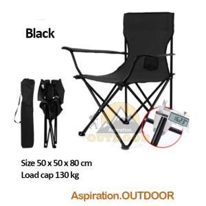 Folding Chair Armrest Camping Picnic Portable Outdoor Folding Chair Leisure Picnic Beach Chair