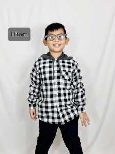 JOSANA/BISA COD/Baju Hoodie Anak/Baju Kotak-kotak Jimmy Anak/Hoodie Anak/Usia 4-17 Tahun