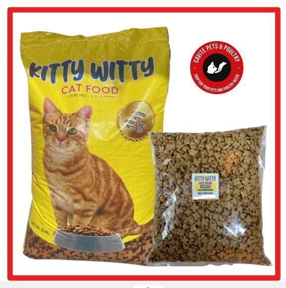 KITTY WITTY CATCHOICE Cat food for Adult cats TUNA FLAVOR 1KG