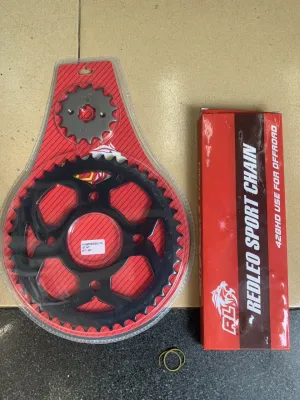 Sên nhông dĩa xe winner 15T và 44T hiệu redleo