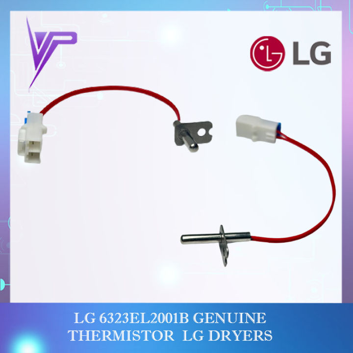 LG 6323EL2001B Genuine OEM Thermistor sensor with Wire Harness for LG