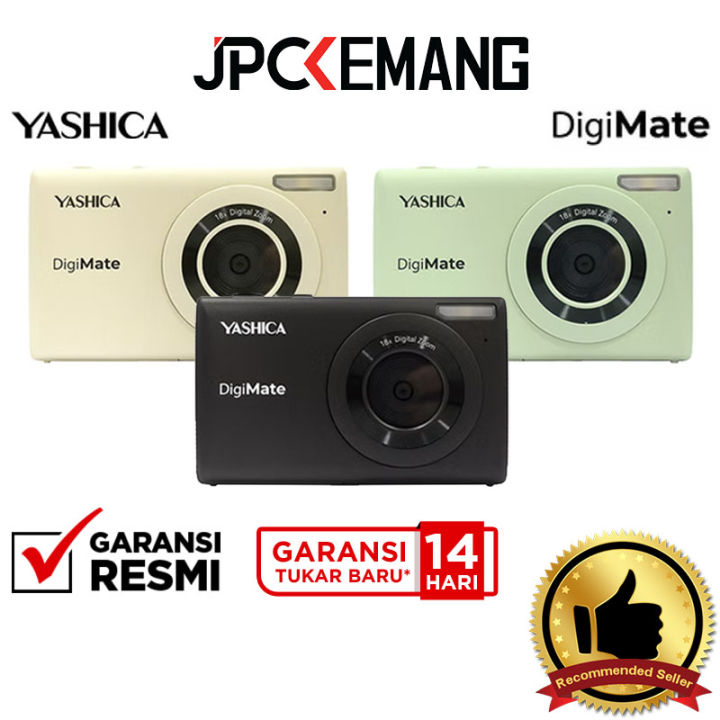 Yashica DigiMate Compact Digital Pocket Camera Yashica Digi Mate JPC KEMANG GARANSI RESMI