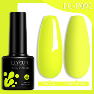 7ML Fluorescence Nail UV Gel Polish Summer Neon Gel Polish Vernis Semi Permanent Nail Art Manicure Soak Off LED UV Gel Nail Base Top Coat Varnishes