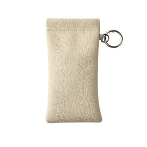 SEEDING Dustproof Eyeglass Storage Bag PU Leather Automatic Closure Glasses Protective Case Portable Hanging Glasses Storage Bag Travel Use