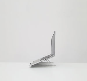 Aluminum Laptop Stand | Compact Foldable | Ultra-Portable | Multi-adjustment | Ergonomic | Lightweight |