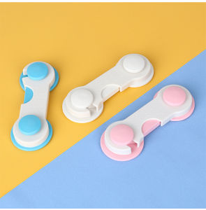 Plastic Home Door Drawer Locks Child Protection Wardrobe Refrigerator Cabinet Door Locks