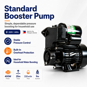 DIODIY 650W Smart Water Pump With a digital display Self-Priming Booster Pump Water Pressure Jet Pump