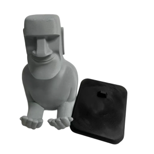 Minimalists Phone Holder Multipurpose Gaming Controller Stand Decors Compacts Easters Island Statue For Tablets Devices