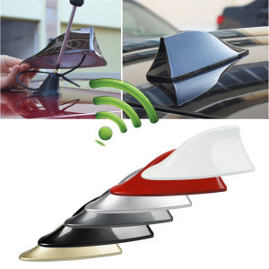 Calistouk Car Top Auto Roof Radio AM/FM Signal Shark Fin Aerial Antenna Universal Line