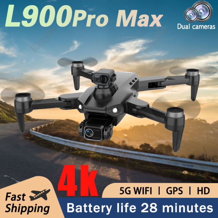 Drone L900 Pro MAX 4K Professional HD Camera 5G GPS Visual Obstacle ...