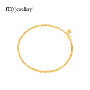 MJ Jewellery 375/9K Gold Polo Chain Bracelet T018 (1.50MM)