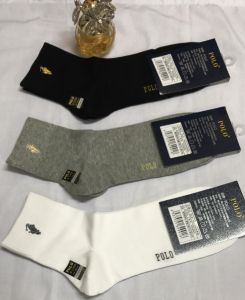 Tất Vớ Len Nam Công Sở Cao Cấp POL Cổ Vừa - bàn chân dài 24cm-26cm (~size giày nam 38-42) - Chất Len dày dặn co dãn mềm mại thấm hút mồ hôi